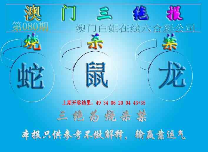 080期三绝报（新版）[图]